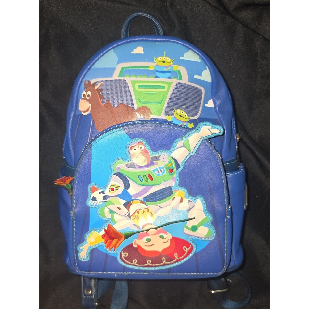 Loungefly Disney toy story buzz woody Jessie alien mini backpack bookbag purse